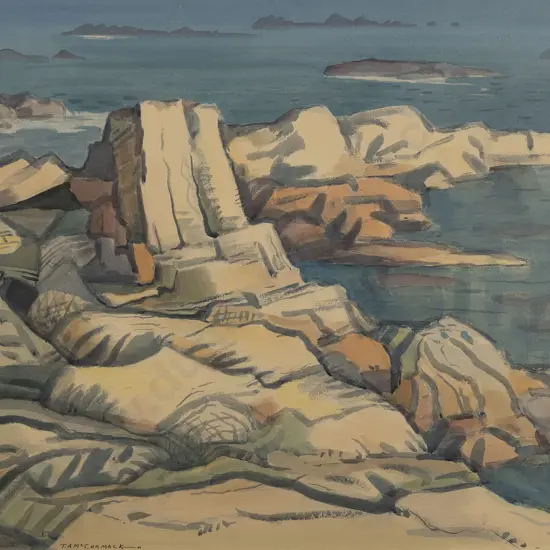 Thomas Arthur McCormack (1883 - 1973) - Seascape