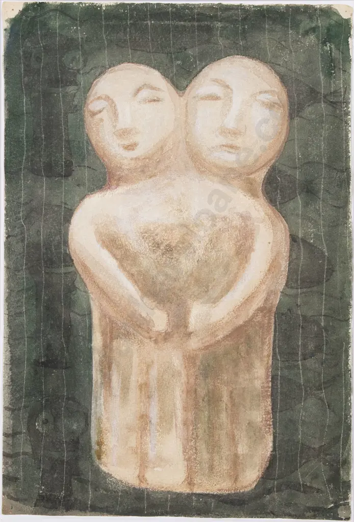 Geoffrey Fairburn (1905 - 1999) - Stone Idols Image 1++