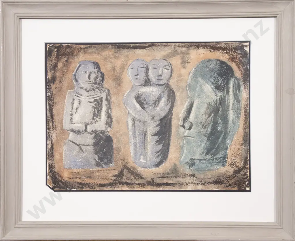 Geoffrey Fairburn (1905 - 1999) - Easter Island Image 1++