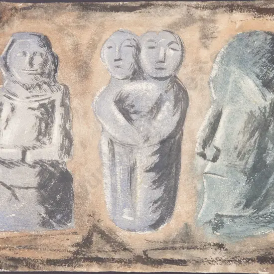 Geoffrey Fairburn (1905 - 1999) - Easter Island