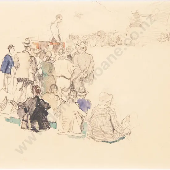 Maud Sherwood (1880 - 1956) - The Meeting