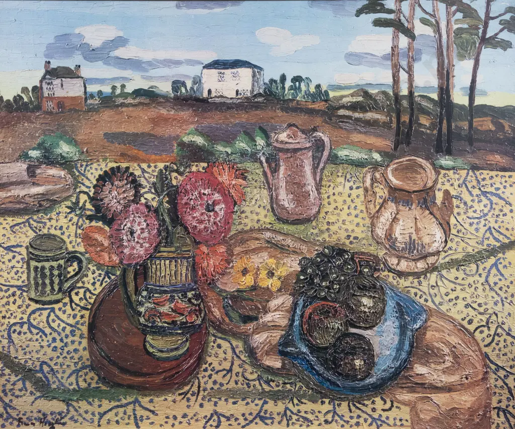 After Frances Hodgkins (1869 - 1947) - A Country Window Image 1++