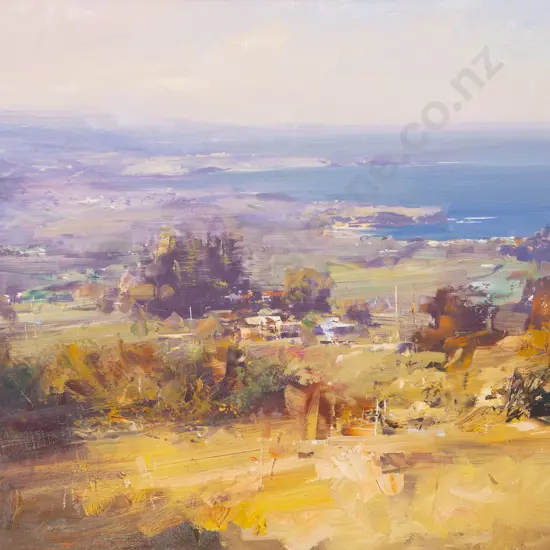 Ken Knight (Australian b 1956)  - Coastal View