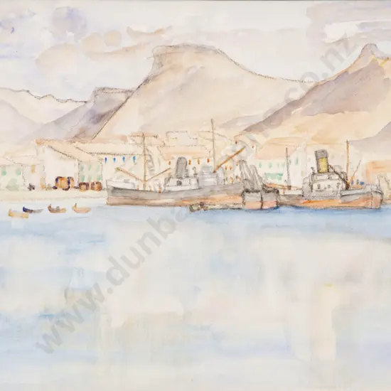 Maude Burge (1865 - 1957) - Harbour Study