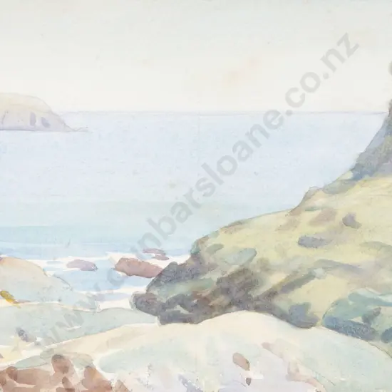 Nugent Welch (1881 - 1970) - Coastal Landscape