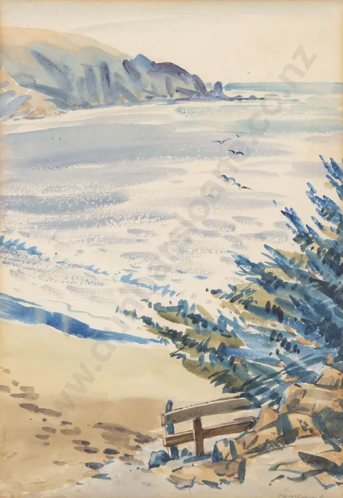 Thomas Arthur McCormack (1883 - 1973) - Coastal Landscape Image 1++