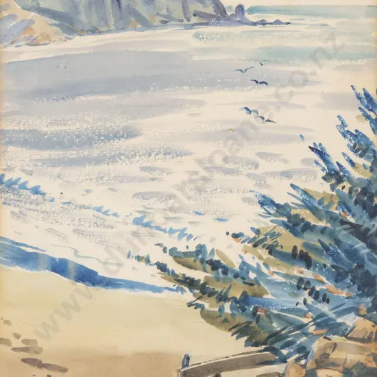 Thomas Arthur McCormack (1883 - 1973) - Coastal Landscape