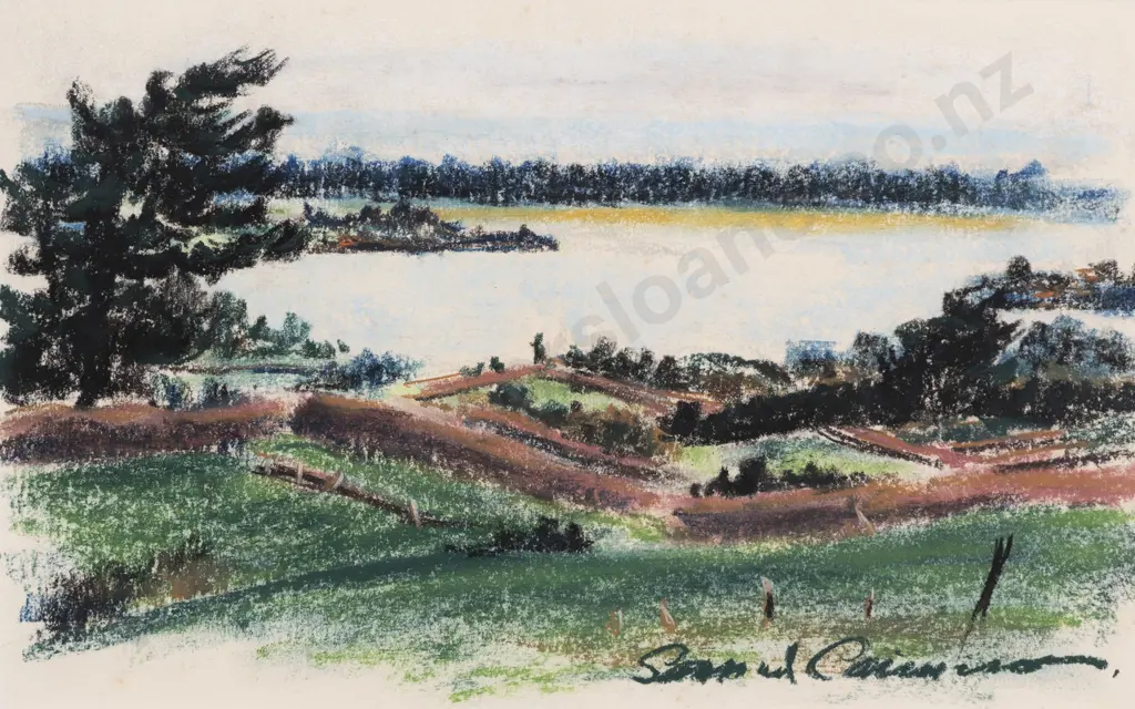 Sam Cairncross (1913 - 1976) - Titahi Bay / Pauatahanui Image 1++