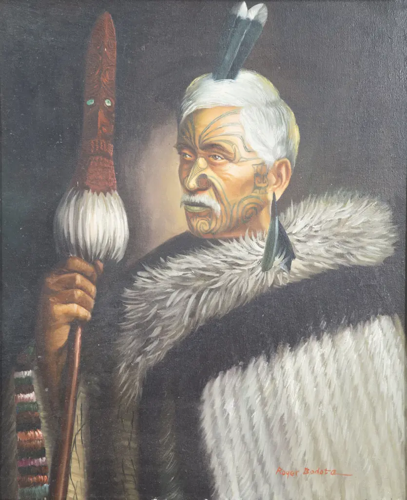 Roger Bodota after Lindauer - Te Hira Te Kawau Image 1++