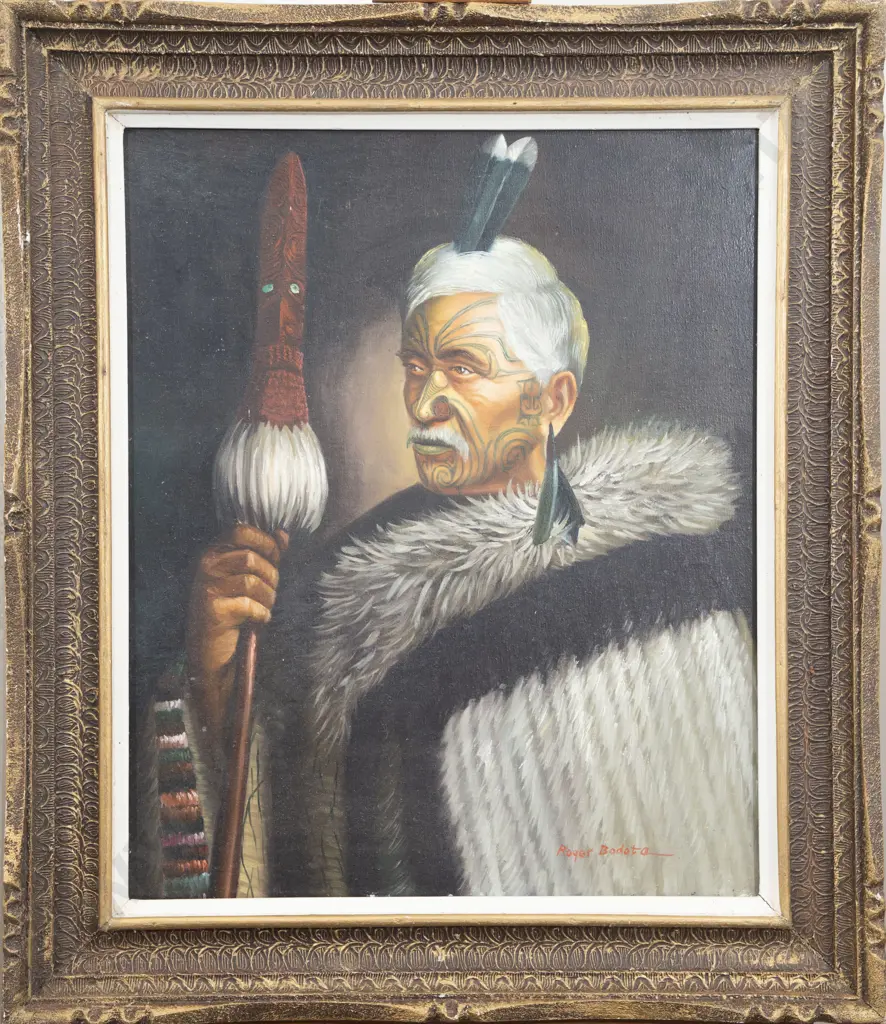 Roger Bodota after Lindauer - Te Hira Te Kawau Image 1++