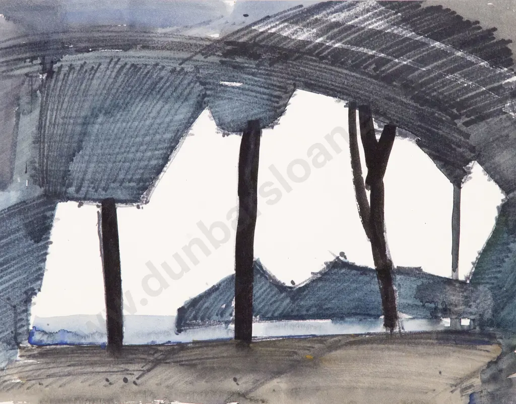 Norman Scott (1931 - 1978) - Landscape Study Image 1++