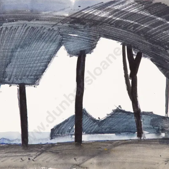 Norman Scott (1931 - 1978) - Landscape Study