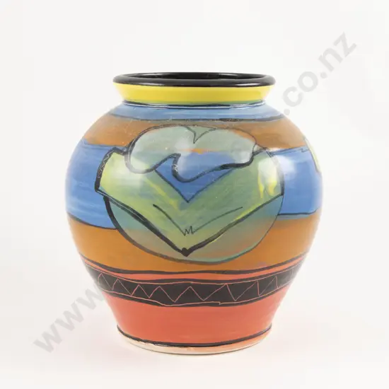 Large Andrew Van Der Putten Vase