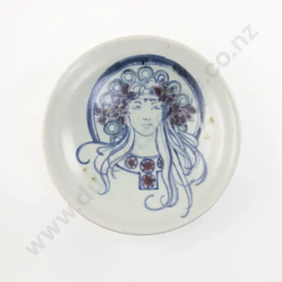 Large Pamella Annsouth Footed Stoneware Bowl