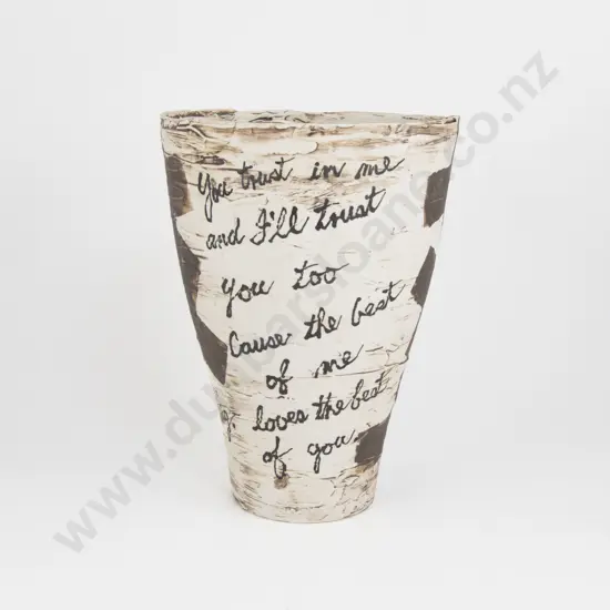 Royce McGlashen 'Mixed Messages' Vase