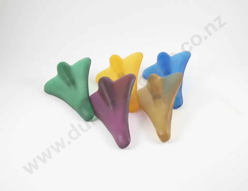 Five Simon Lewis Ward Cast Glass Jet Planes Image 1++