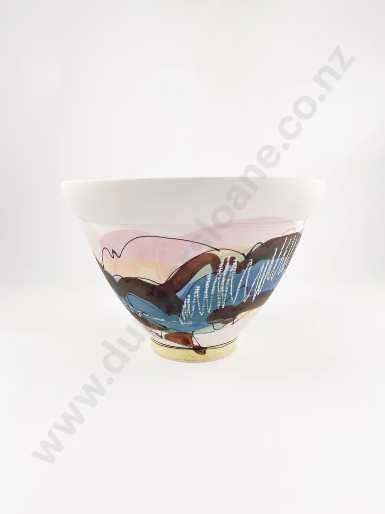 Large Royce McGlashen Footed Bowl Image 1++