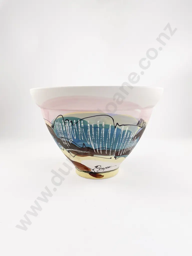 Large Royce McGlashen Footed Bowl Image 1++