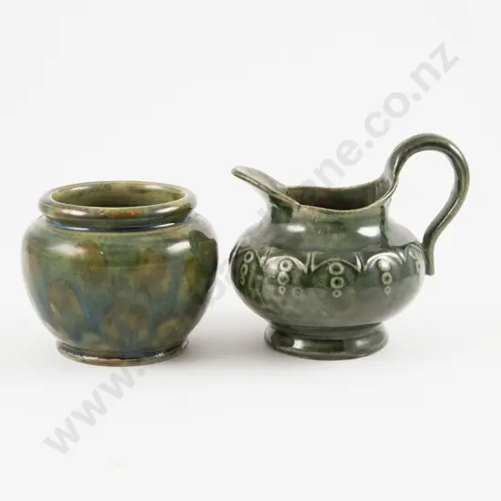 Luke Adams Milk Jug & Possible Luke Adams Posy Vase