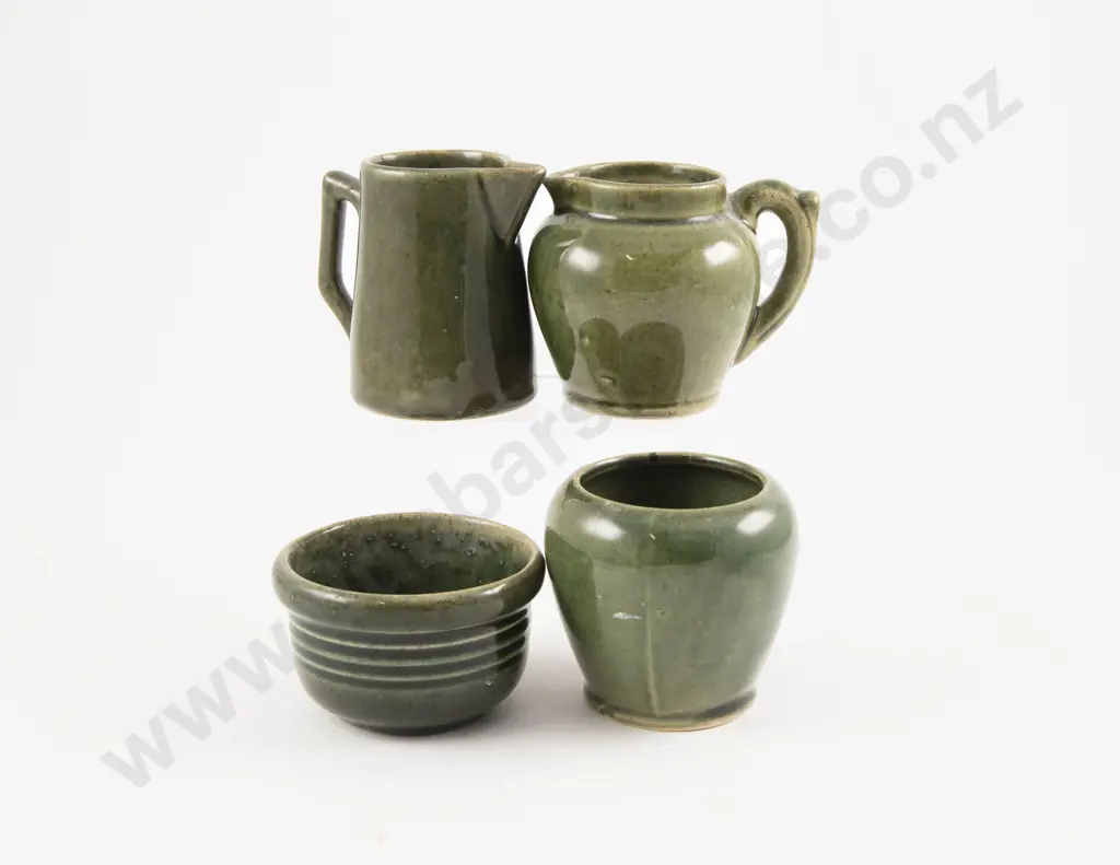Four Pieces NZ Pottery Image 1++