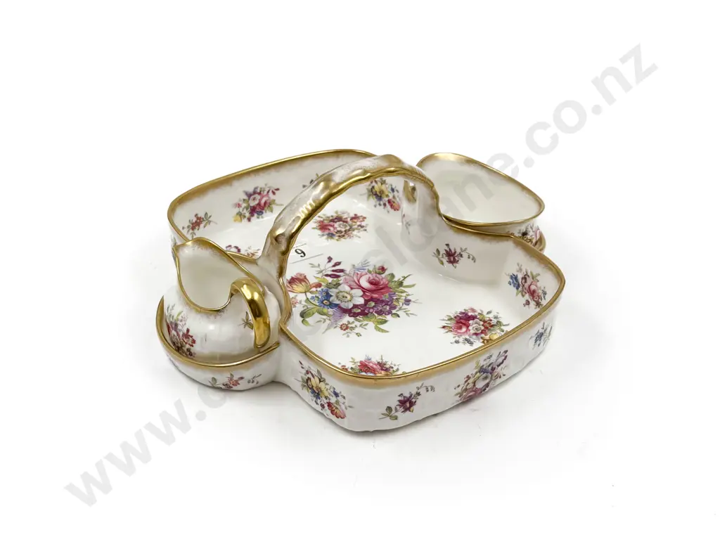 Hammersley "Lady Patience" Tea Tray with Milk & Sugar Image 1++