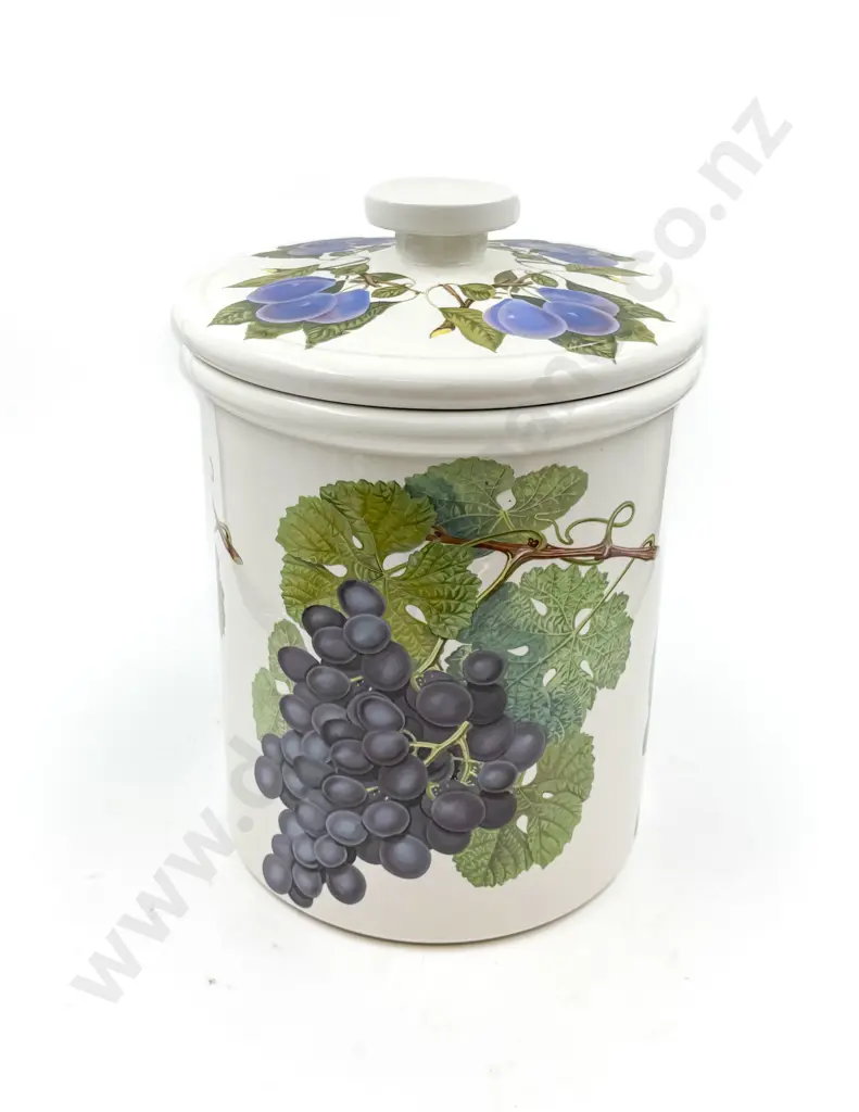 Portmeirion "Pomona" Lidded Storage Jar Image 1++