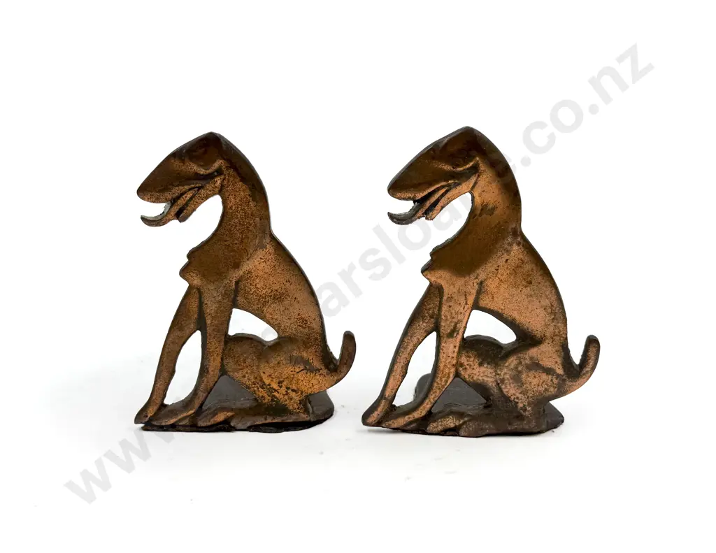 Pair of Copper Bookends Image 1++