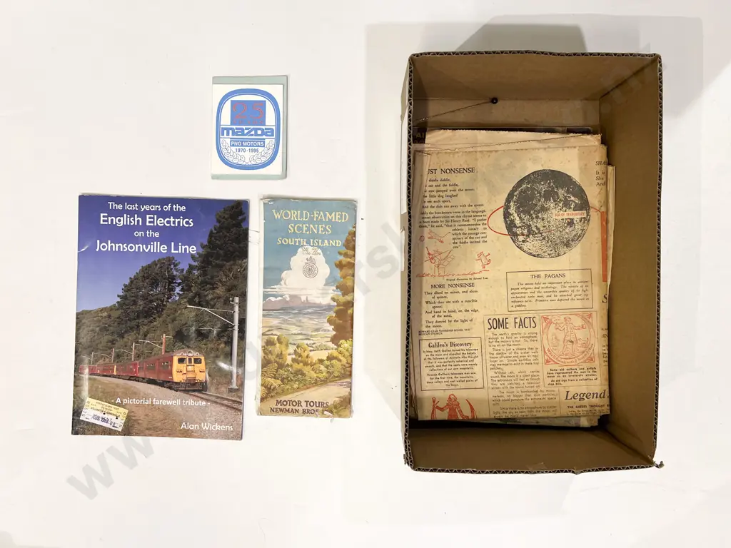 Small Quantity of Assorted Vintage Newspapers & Travel Pamphlets Image 1++
