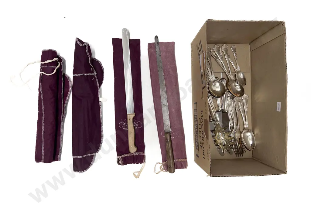 Small Quantity of Assorted Kings Pattern Cutlery & Others Image 1++