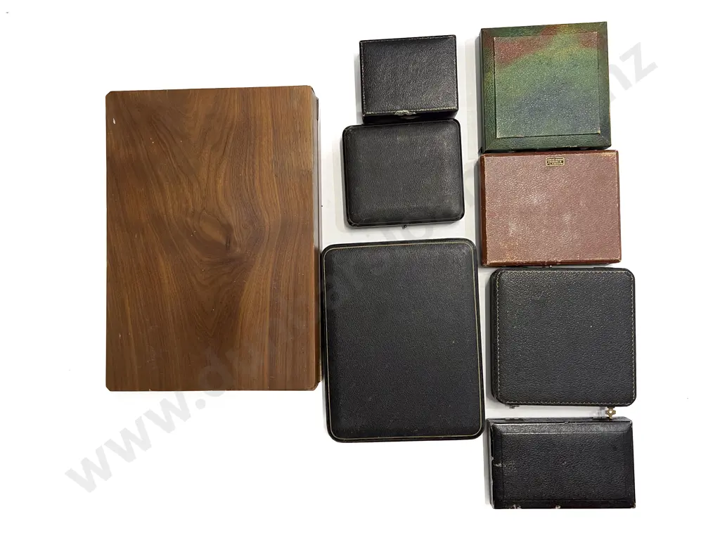 Quantity of Assorted Silverware Boxes Image 1++