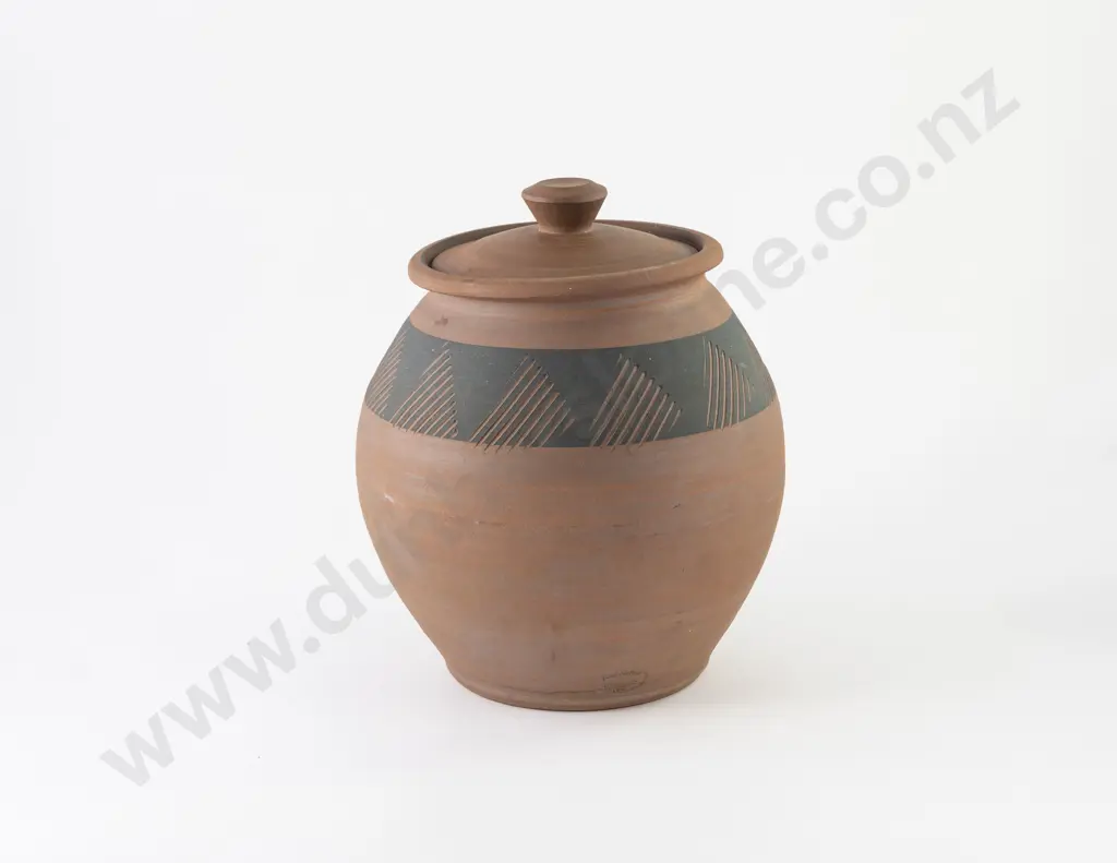 Paul Melser Lidded Crock Image 1++