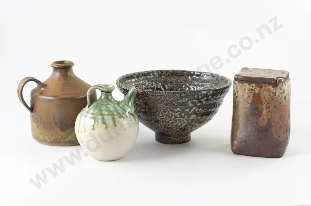 Four Pieces NZ Pottery Image 1++
