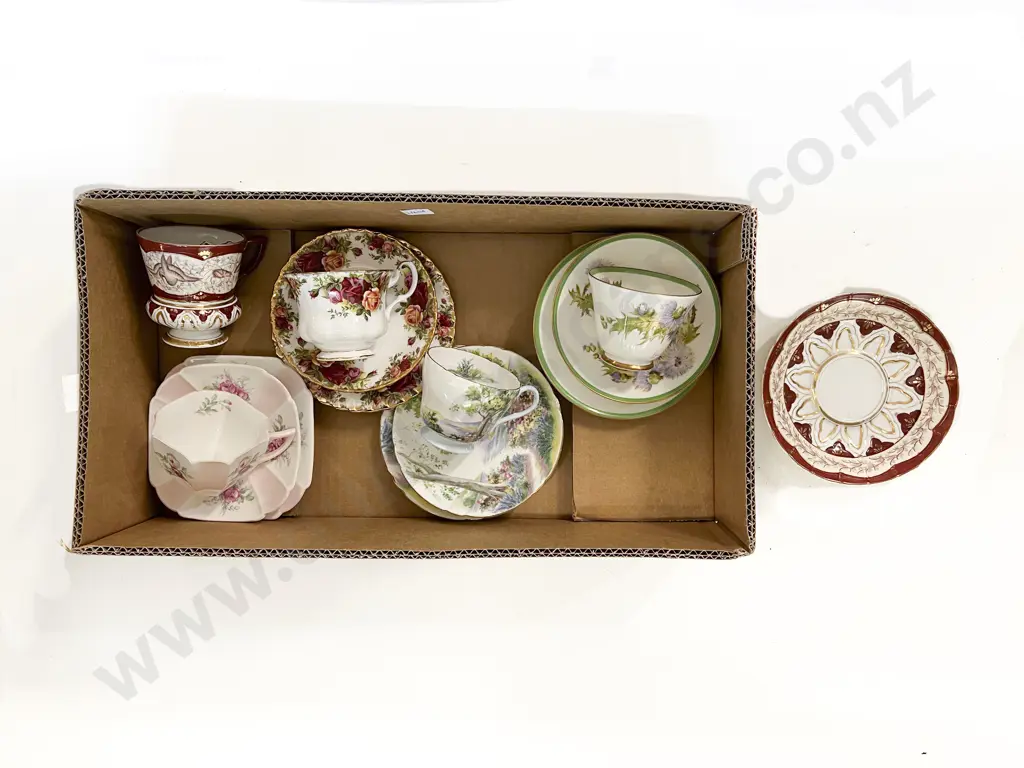 Quantity of Assorted Fancy China incl Moustache Cup Image 1++