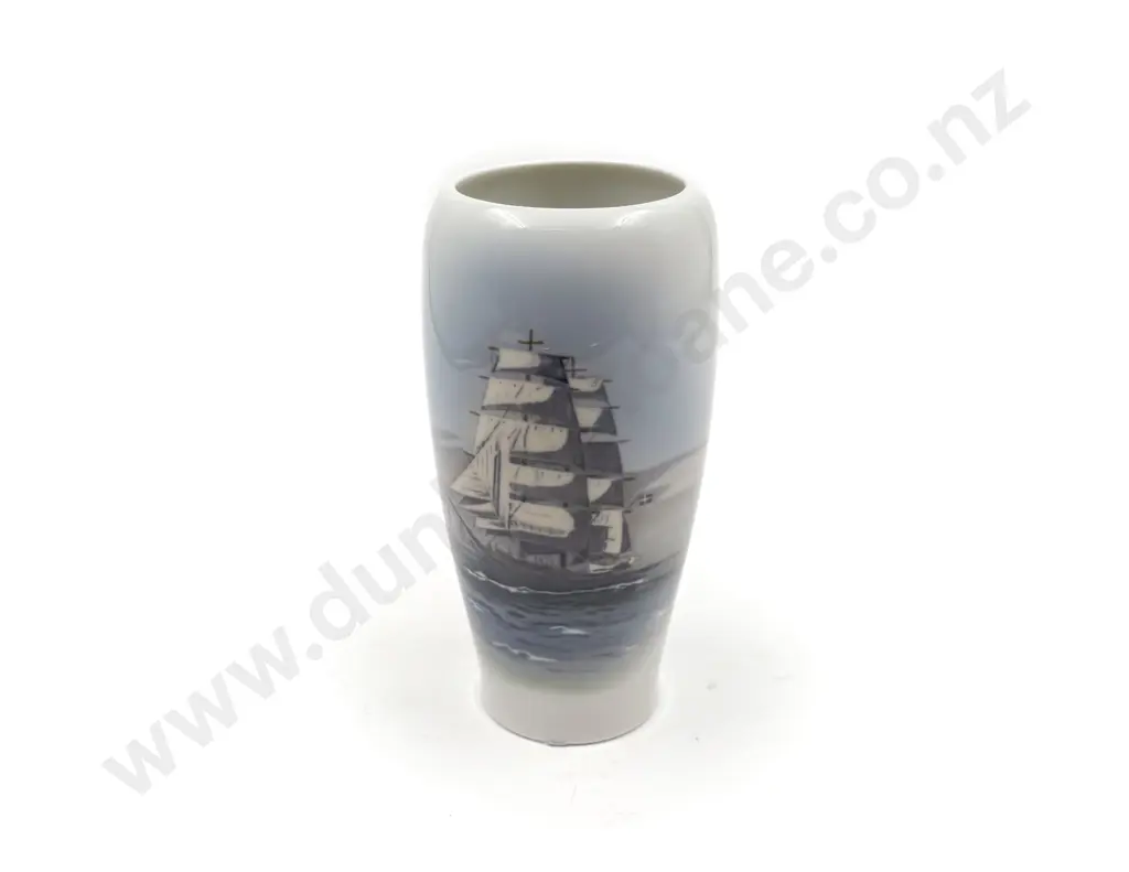 Royal Copenhagen Maritime Themed Vase Image 1++
