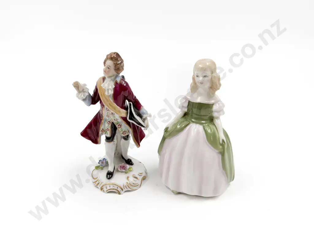 Small RD Figure "Penny" together with Small Dresden Figure Image 1++