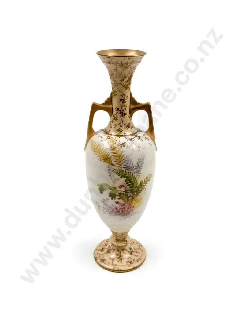 Doulton Burslem Floral Vase Image 1++