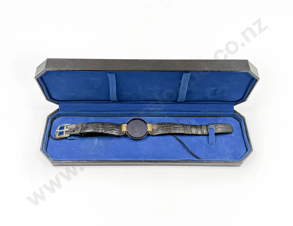 Christian Dior 47 153-2 Bagheera Black Moon Watch (wear) Image 1++