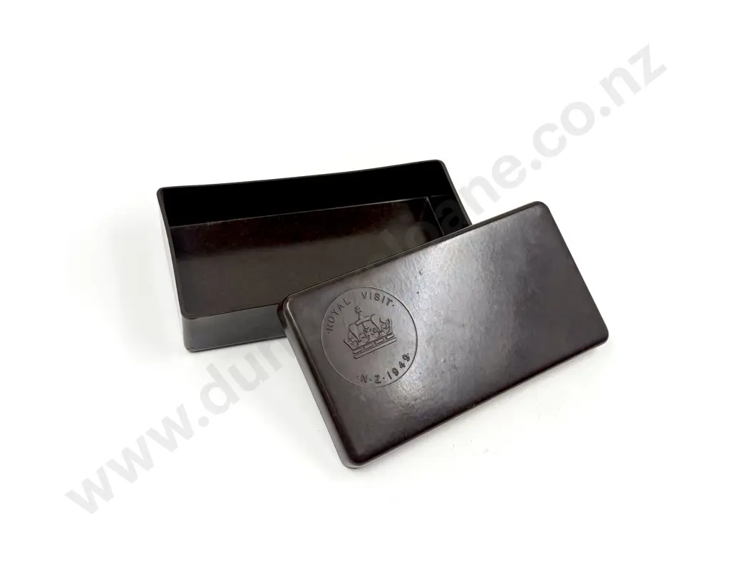 Vintage Royal Visit Comm. Box Image 1++