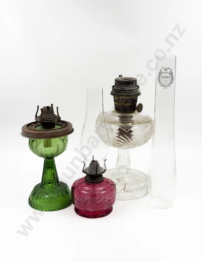 Assorted Kerosene Lamps & Accessories Image 1++
