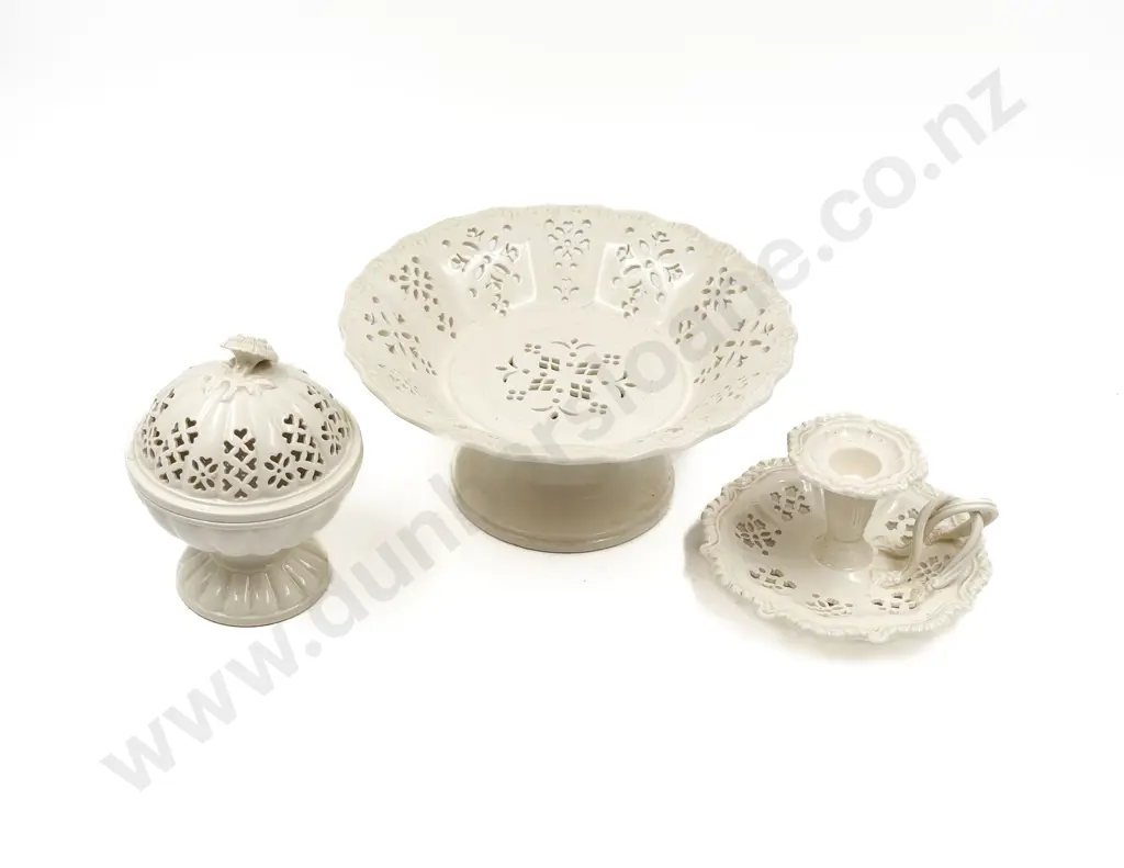 Three Leeds Ware "Classical Cream Ware" China Image 1++