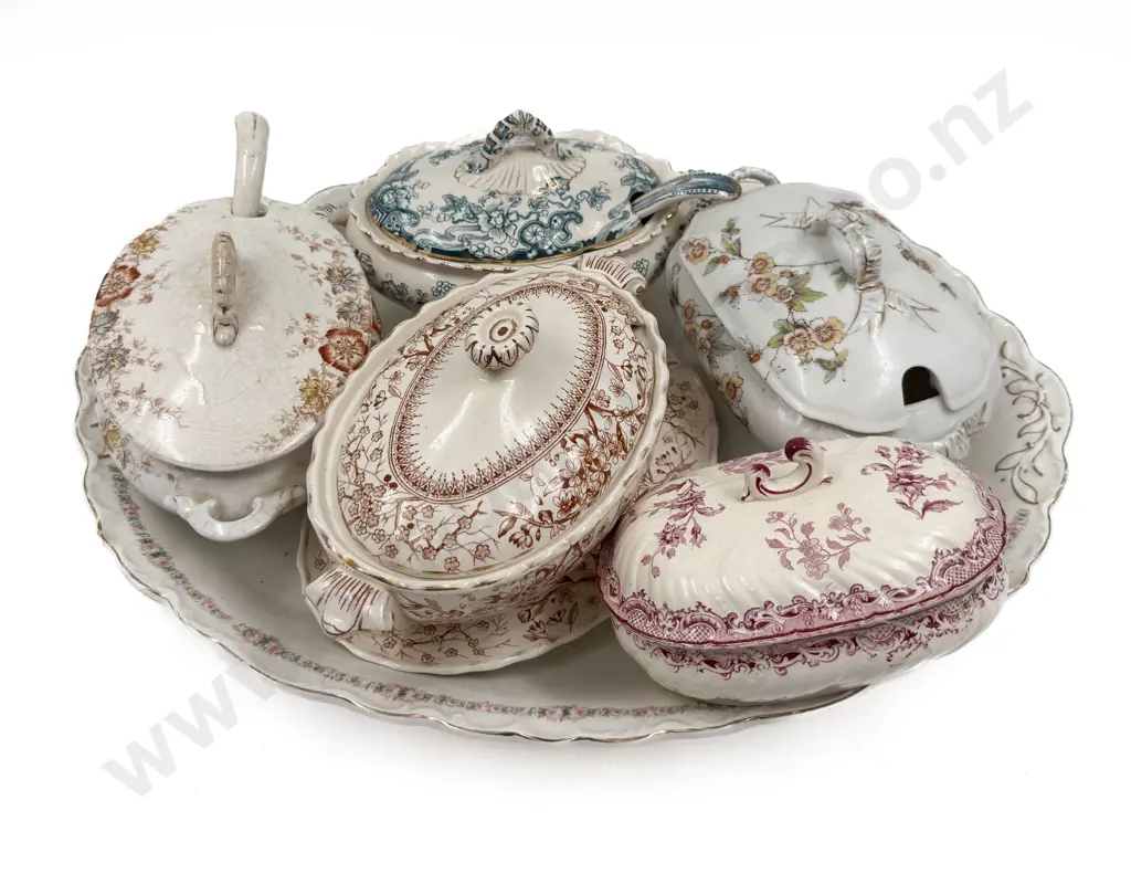 Victorian Ashet & Assorted Tureens Image 1++