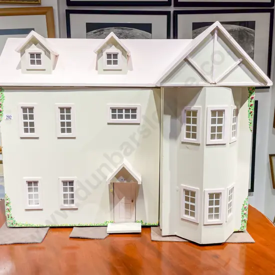 Large Dolls House & Assorted Dolls & Furniture