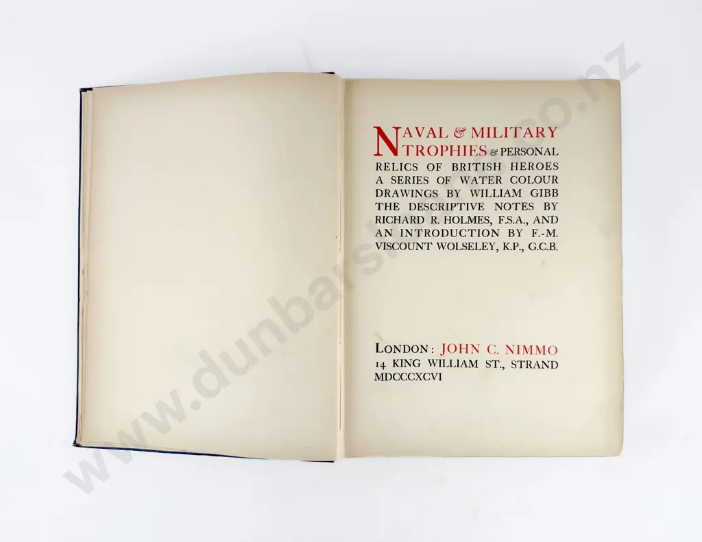 Holmes Richard R - Naval & Military Trophies Image 1++