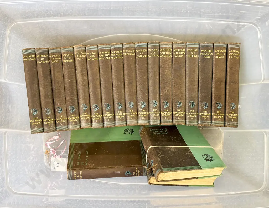 Hammerton J A - The "New" Punch Library (20 Volumes) Image 1++