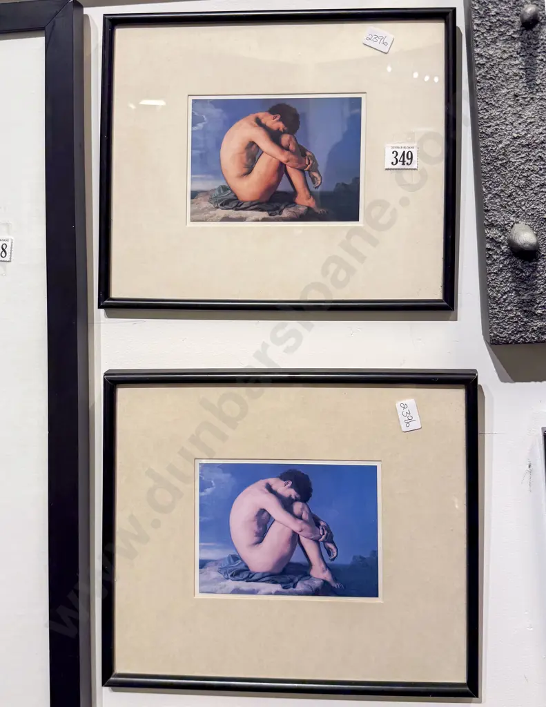 Pair of Nude Study Prints Image 1++
