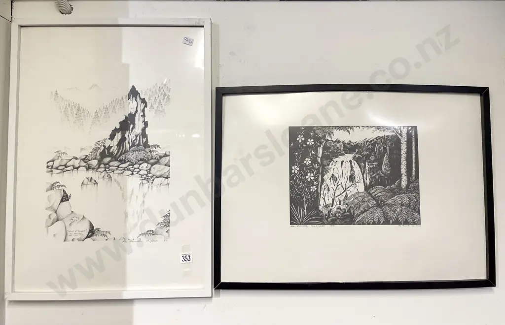Two Ltd Edition Rei Hamon Prints Image 1++
