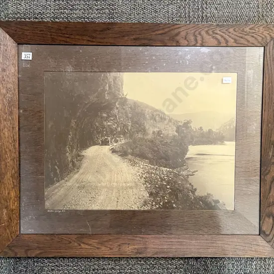 Oak Framed Print & Three Empty Oak Frames