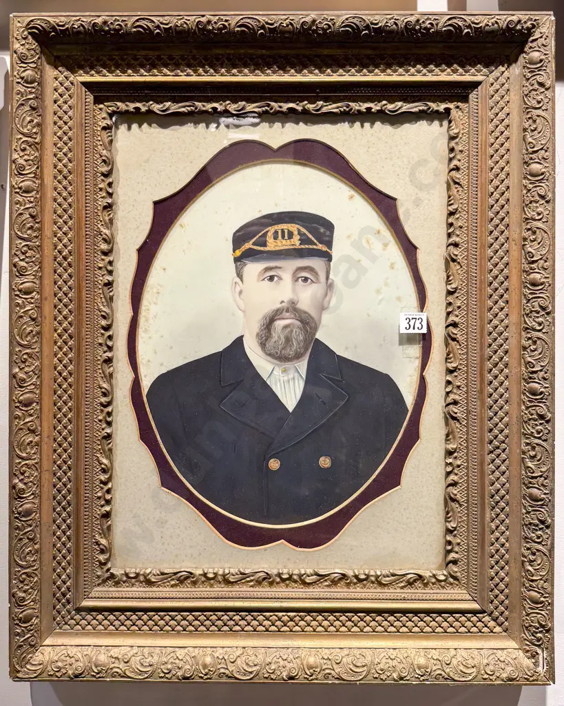 Hand Coloured Photograph of Naval Man Image 1++