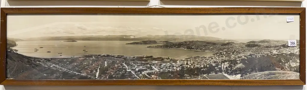 R. P. Moore "Panorama of Wellington 1923" Image 1++