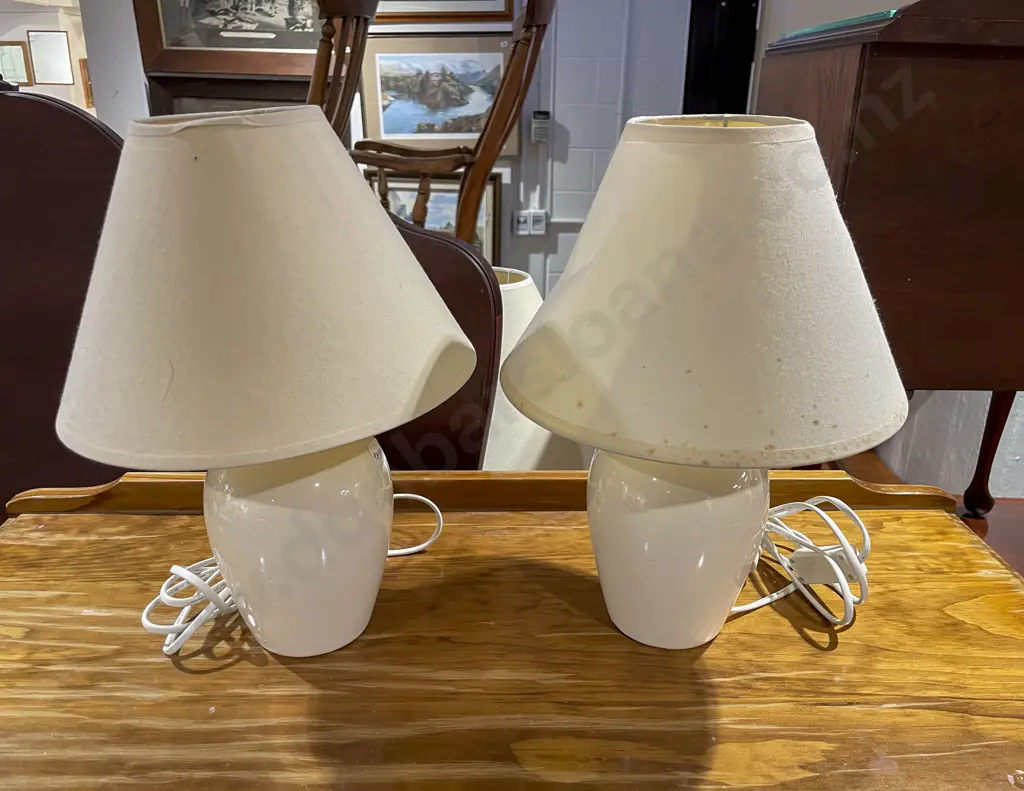 Pair of Table Lamps Image 1++